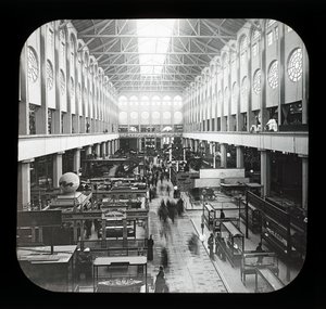 Worlds Columbian Exhibition：New York State Building、Chicago、1893（ランタンスライド） 作： American Photographer